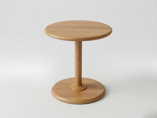 和室に映える 円形サイドテーブル｜くつろぎサイドテーブル2（MARU）