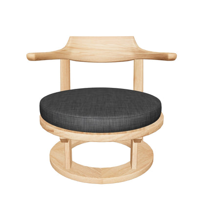 和室椅子テーブル_旅館家具_ダイニングチェア, チェア, ローチェア_まどか-和室低座椅子-φ500-NT色_八木研_ヤギケン_yagiken