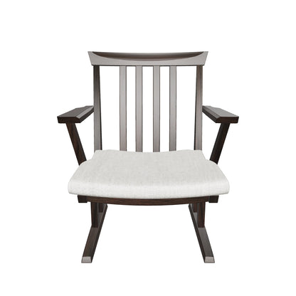 和室椅子テーブル_旅館家具_ダイニングチェア, チェア, ローチェア_たのし-アームチェアH-DB色-UP635_八木研_ヤギケン_yagiken