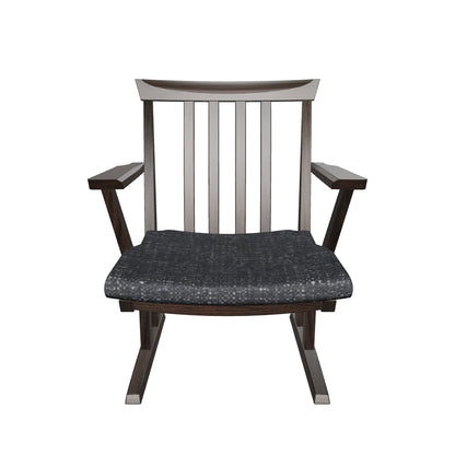 和室椅子テーブル_旅館家具_ダイニングチェア, チェア, ローチェア_たのし-アームチェアH-DB色-UP643_八木研_ヤギケン_yagiken