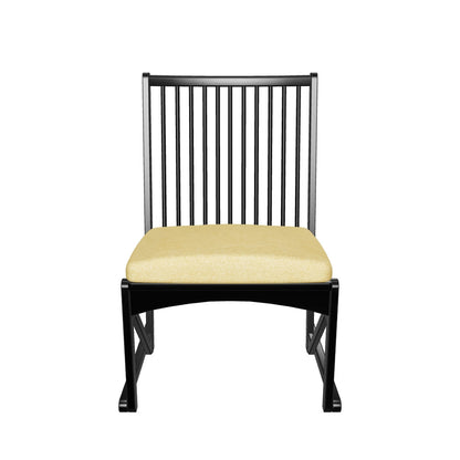 和室椅子テーブル_旅館家具_ダイニングチェア, チェア, ローチェア_しき-和室イスBK色-イエロー_八木研_ヤギケン_yagiken