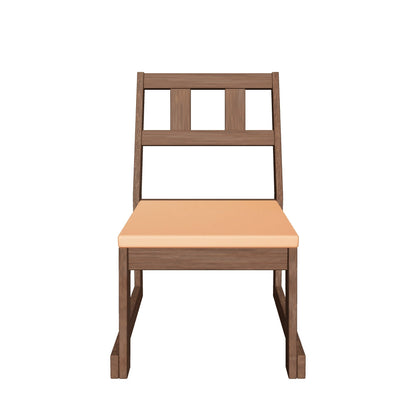 和室椅子テーブル_旅館家具_サイドチェア, ダイニングチェア, チェア_ゆめみ-サイドチェア背板L-DB色_八木研_ヤギケン_yagiken