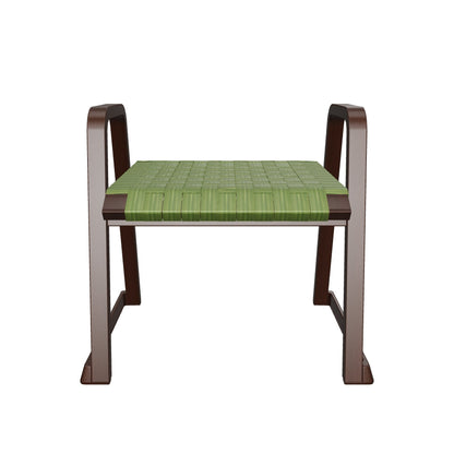 和室椅子テーブル_旅館家具_スツール_飛鳥スツール3-400-グリーン_八木研_ヤギケン_yagiken